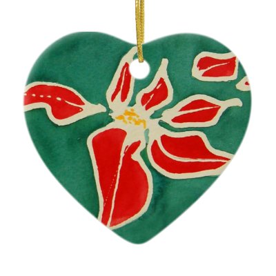 Christmas Rose ornaments