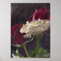 Christmas Roses: petite Poster