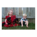 Christmas Rottweilers posters