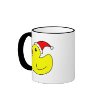 Christmas Rubber Duck Mug