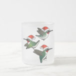 Christmas Ruby-throated Hummingbird Coffee Mug