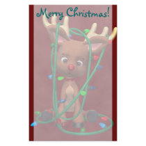 Christmas Rudolph Reindeer HolidayStationery
