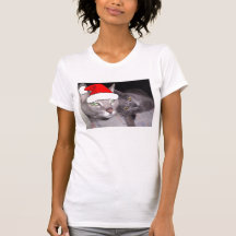 Christmas Russian Blue Cat Shirt