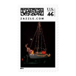 Christmas Sailboat stamp