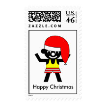 Christmas Sam - Happy Christmas Postage