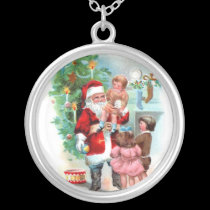 christmas-santa-2 necklaces