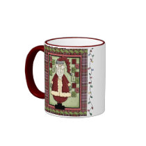 Christmas Santa Christmas Mug by CowPieCreek Christmas Santa Christmas Mug