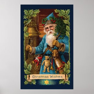 Christmas Santa Claus Print