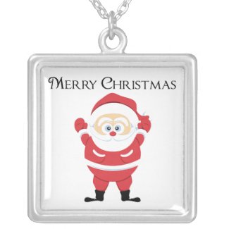 Christmas Santa Custom Necklace