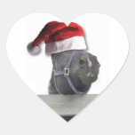 Christmas Santa Hat Horse Stickers