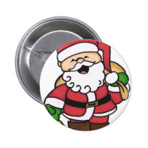 Christmas Santa Pin