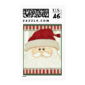 Christmas Santa postage stamp