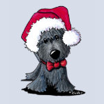Christmas Santa Scottie Dog Shirt