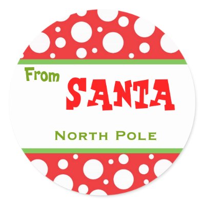 Christmas Santa Sticker