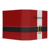 Christmas Santa Suit binders by windyone Christmas Santa Suit binders