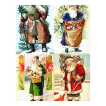Christmas Santas Customized Letterhead