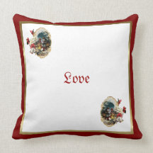 Christmas Scene Love Pillow