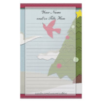 Christmas Scene Stationery