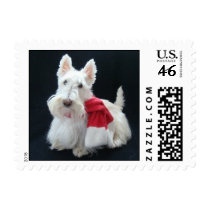 Christmas Scottie Stamps