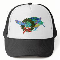 Christmas Sea Turtle Trucker Hats
