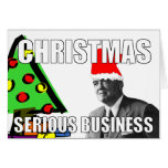 Christmas: Serious Business Greeting Card