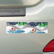 Christmas Shark bumper stickers by samack Christmas Shark bumper stickers
