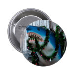Christmas Shark button
