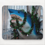 Christmas Shark mousepad