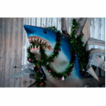 Christmas Shark photosculpture Cut Out