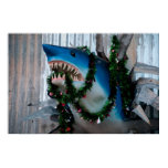 Christmas Shark poster