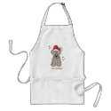 Christmas Sharpei Dog aprons