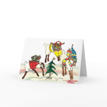 Christmas Sheep Card