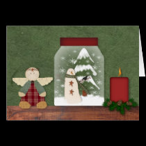 Christmas Shelf Christmas Card cards