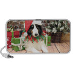 Christmas - Sheltie - Bandit Portable Speakers Christmas - Sheltie - Bandit Portable Speakers