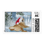 Christmas Shiba Inu Stamps