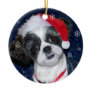 Christmas Shih Tzu Dog Christmas Ornament