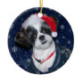 Christmas Shih Tzu Dog Christmas Ornaments
