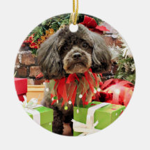 Christmas - ShihPoo - Jack Christmas Tree Ornaments