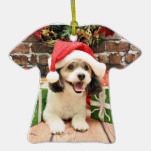 Christmas - ShihPoo - Max Christmas Tree Ornaments