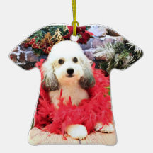 Christmas - ShihPoo - Sophie Christmas Ornament