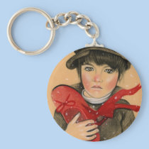 Christmas Shoes Boy Keychain keychains