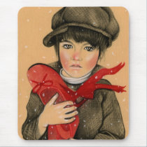 Christmas Shoes Boy Mousepad mousepads