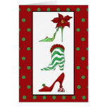 Christmas Shoes Greeting Card