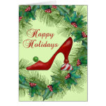 Christmas Shoes Happy Holiday Card