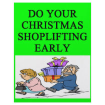CHRISTMAS shoplifting joke letterhead by jimhartley CHRISTMAS shoplifting joke letterhead