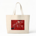 Christmas Shopper ~ Red Leaves in Snow bags