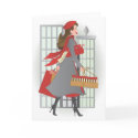 Christmas Shopping in the City cards