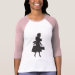 Ladies 3/4 Sleeve Raglan (Fitted)