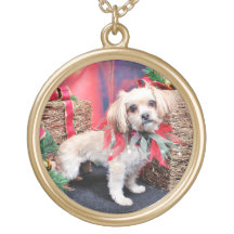 Christmas - Shorkie - Charlie Necklaces