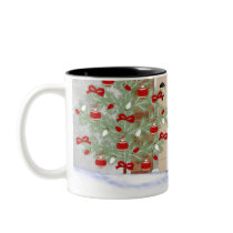 Christmas Siamese Pals Mug